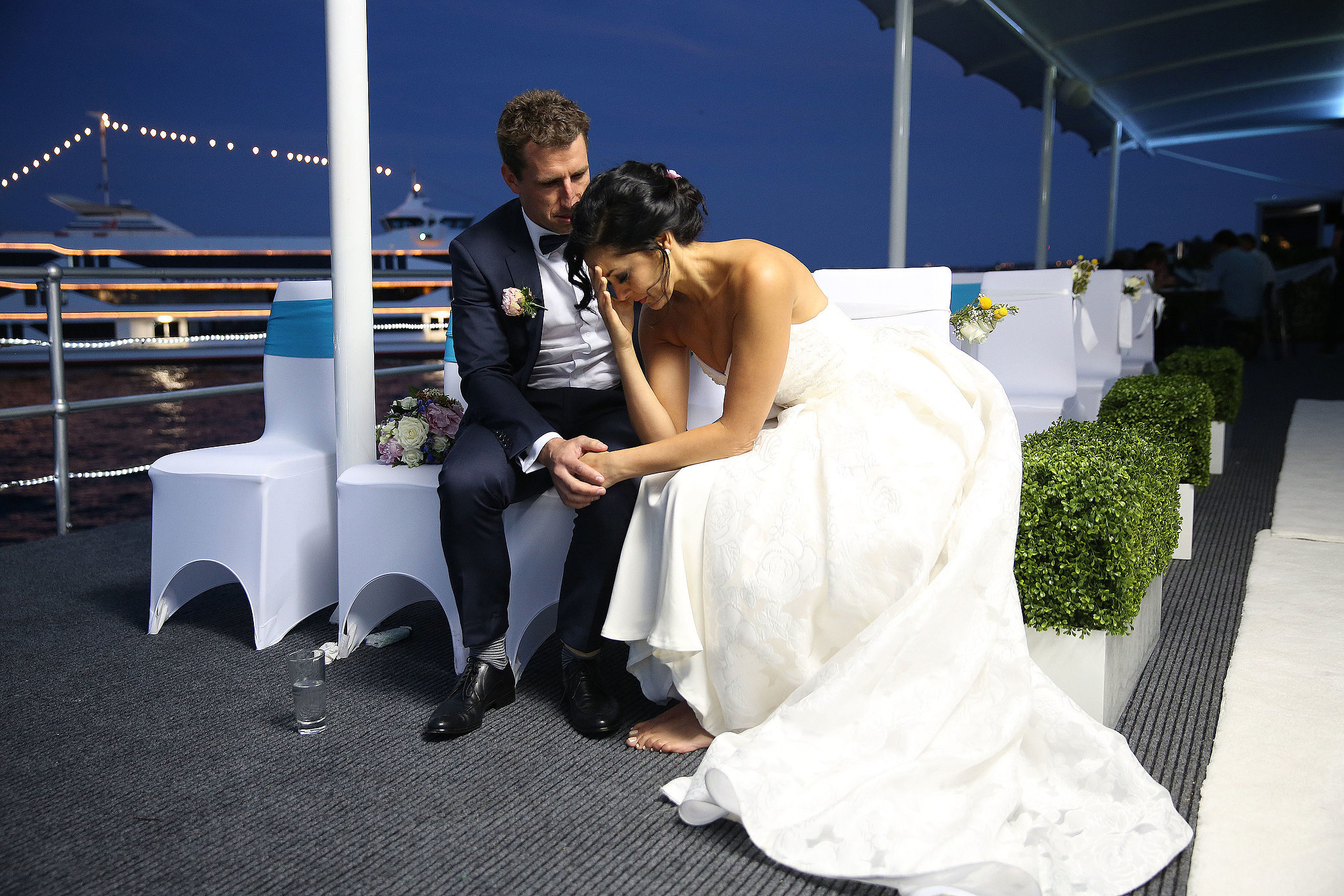 Married at First Sight couple Christie and Mark have split. Photo / Supplied