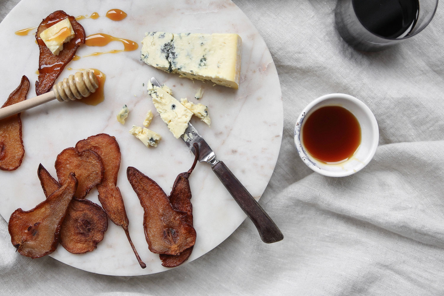 Eleanor Ozich's baked pear chips with cinnamon. Picture / Eleanor Ozich