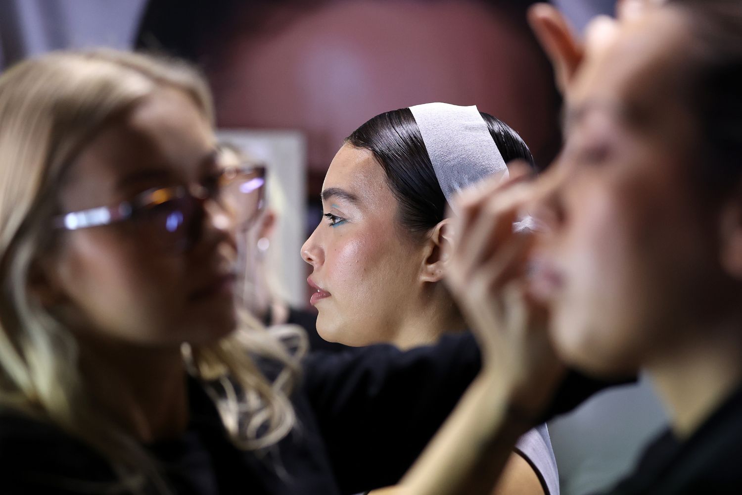 Viva cover star Isabella Moore waits patiently ahead of the Viva Next Gen Show. Photo / Getty Images