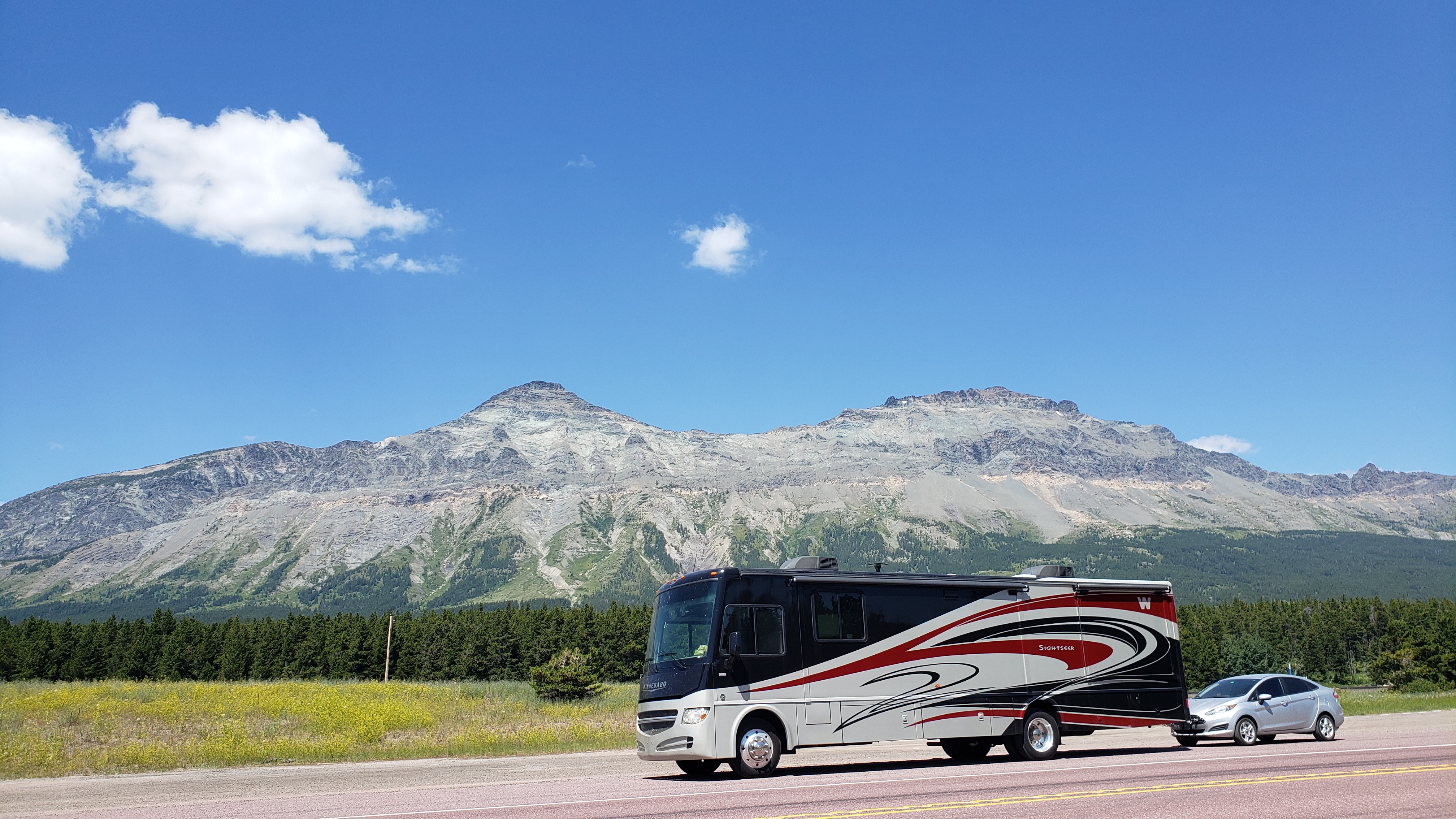 On the outskirts of Glacier National Park. Photo / Simon & Susan Veness
