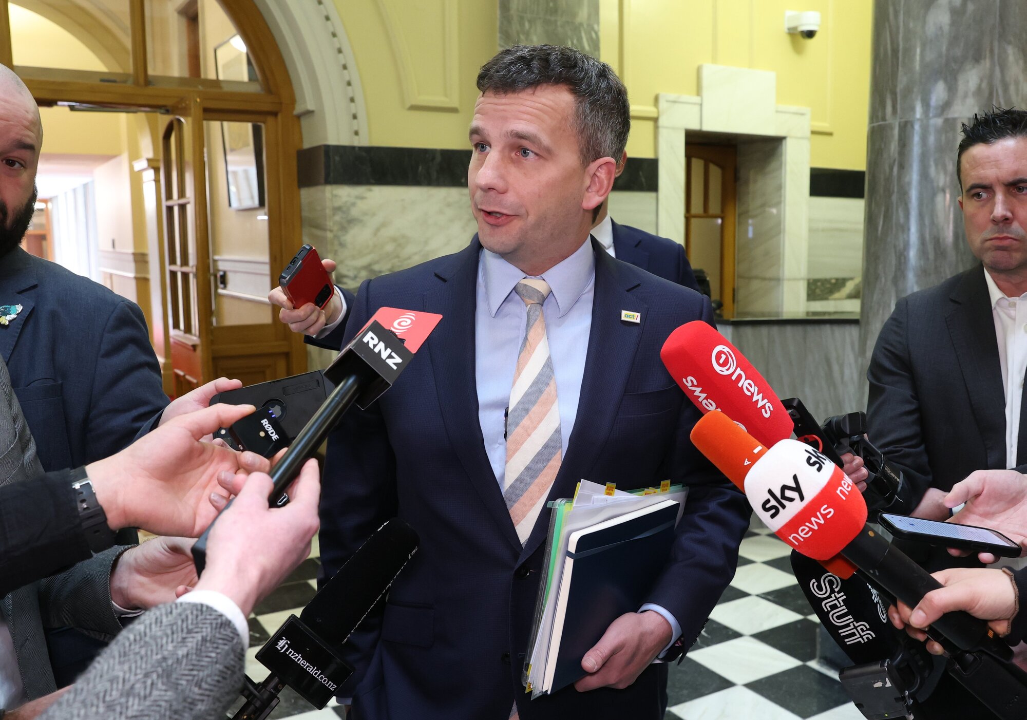 Act leader David Seymour said he didn't think those terms helped. Photo / Mark Mitchell