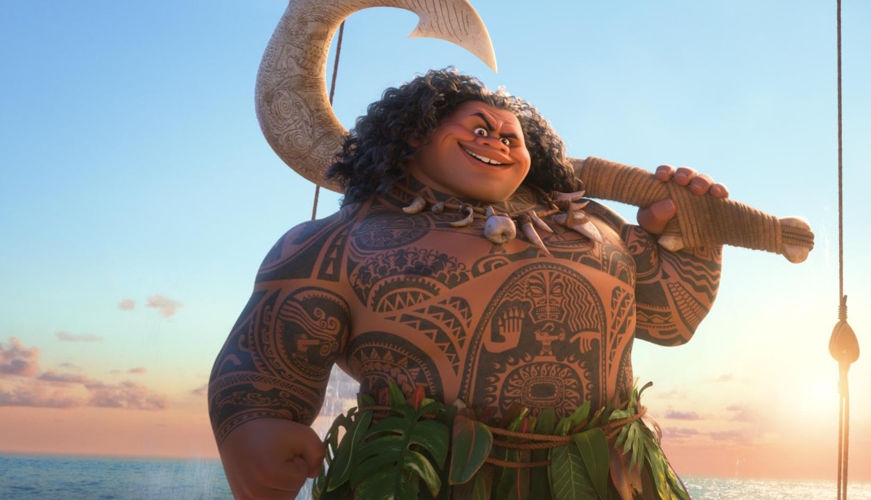 Moana 2 is in cinemas November 28. Maui will be voiced by Dwayne Johnson and Piripi Taylor. Photo / Disney