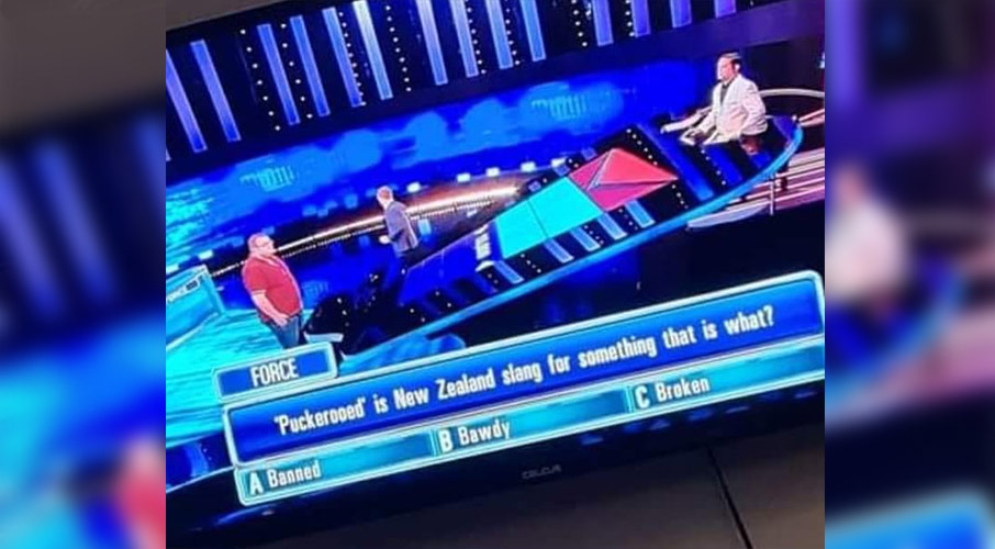 The question led to a number of Kiwis discussing whether it is a term used by New Zealanders. Photo / The Chase / Facebook
