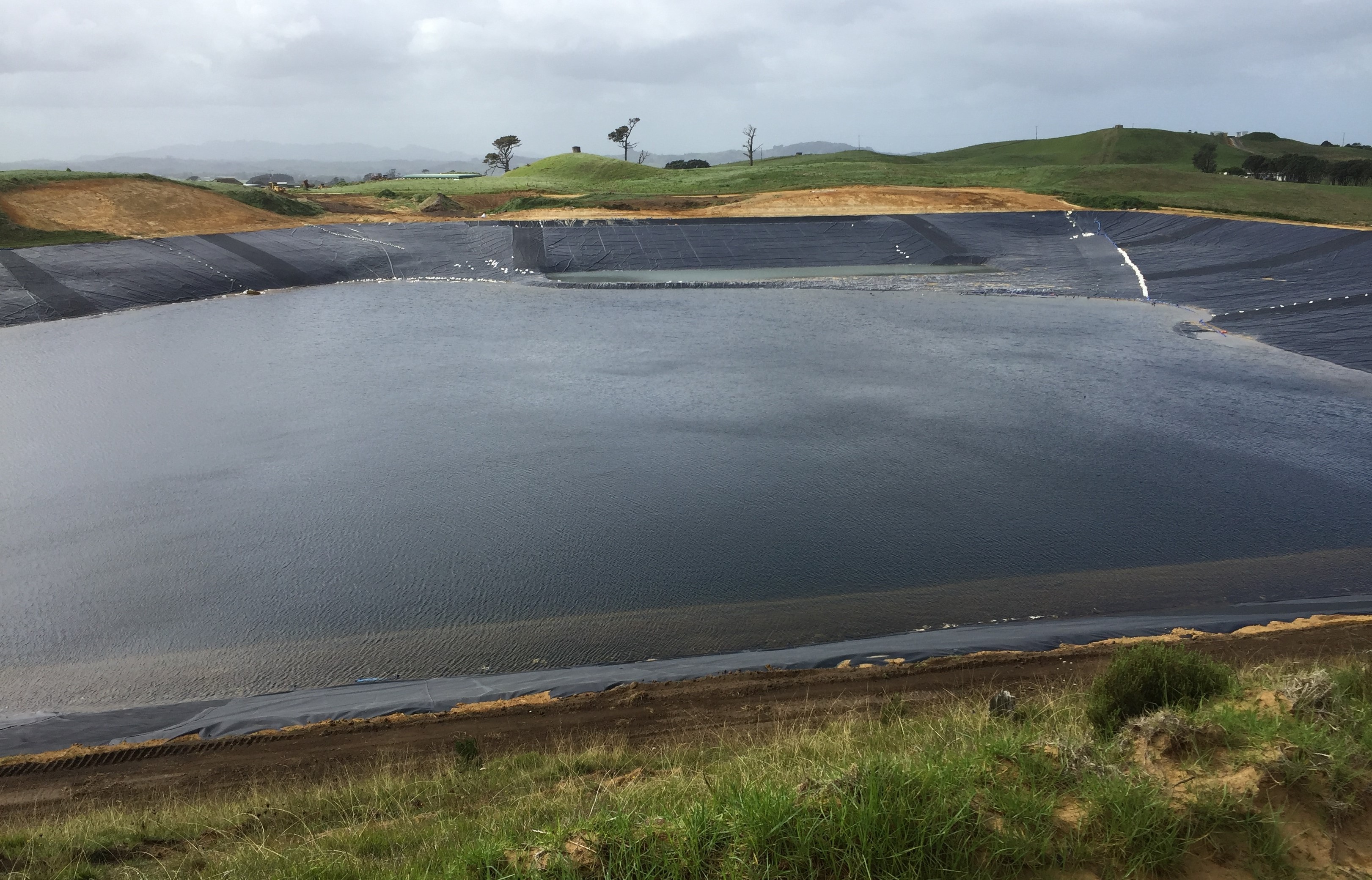 Stage one of Te Waihekeora under construction near Glinks Gully in the Kaipara. Photo / Susan Botting