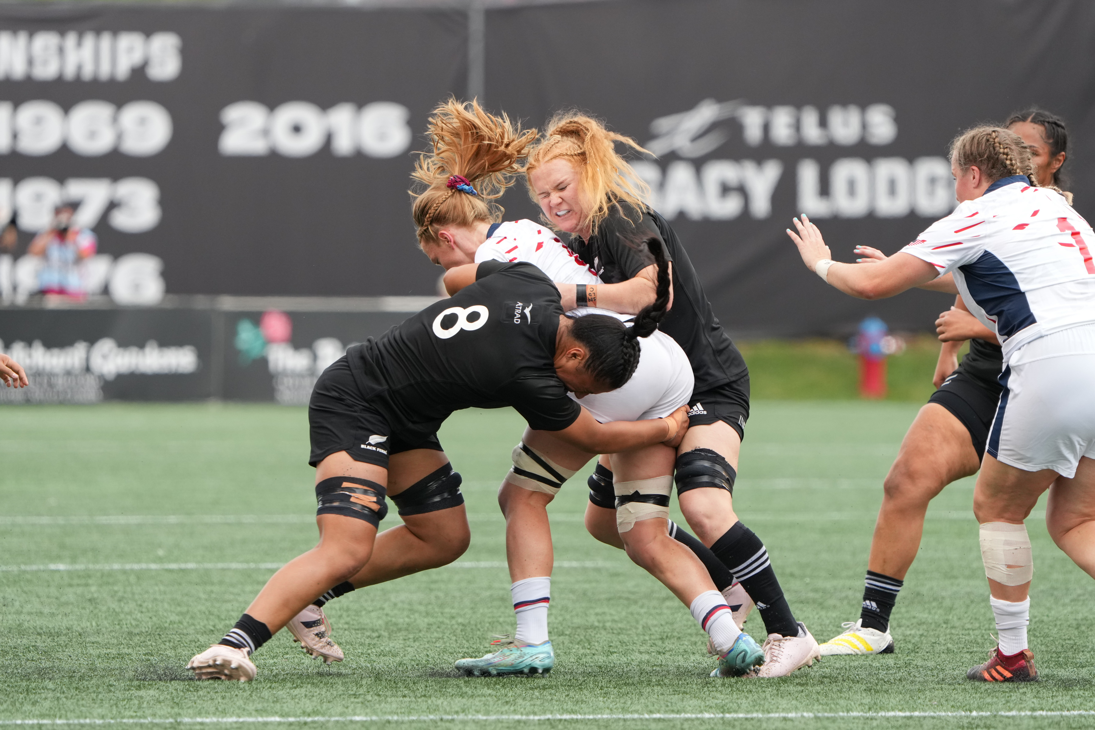 Pacific Four Series rugby Black Ferns overcome first-half scare to beat United States