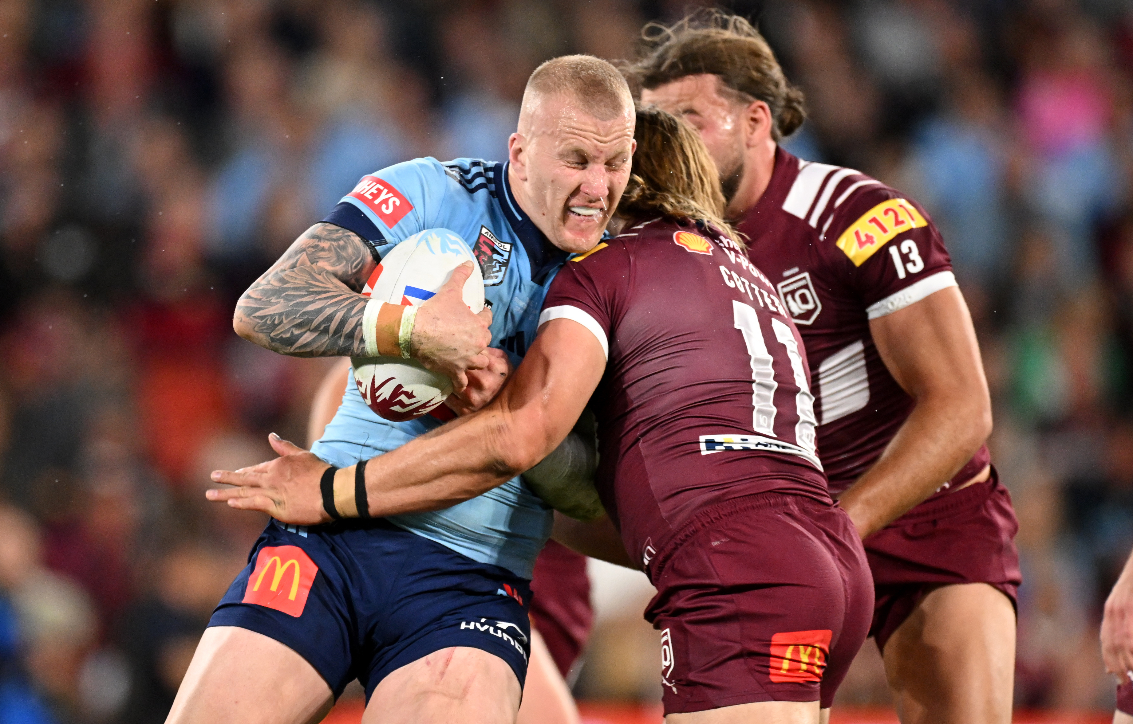 Mitchell Barnett in action for New South Wales. Photo / Photosport.
