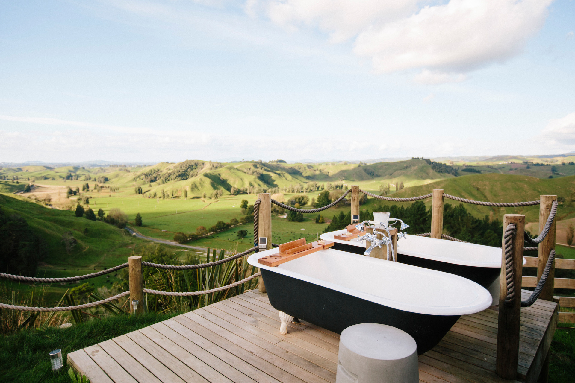 Waitomo Hilltop Glamping. Photo / The Lauren & Delwyn Project
