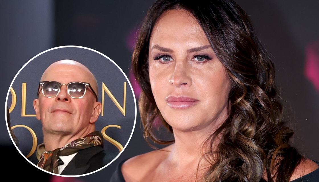Emilia Perez's director Jacques Audiard (inset) has hit out at the film's star, Karla Sofia Gascon, in the wake of past inflammatory tweets being resurfaced. Photo / Composite / Getty Images