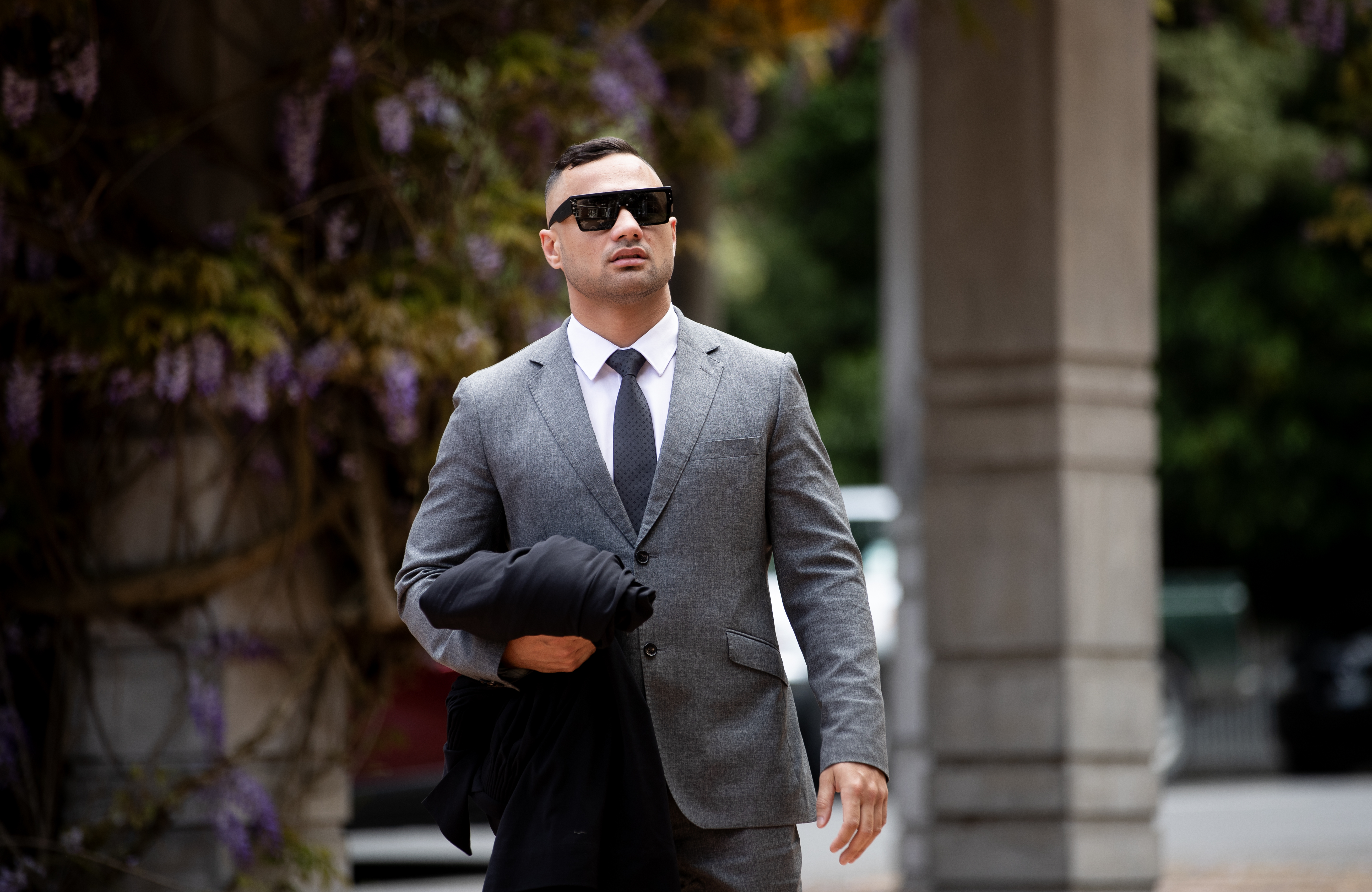 Auckland barrister Bradley Moyer represented Texas Jack Doctor before his death and helped him beat a wounding charge in the Manukau District Court last year after the Crown conceded they could not prove he was in the car. Photo / Dean Purcell