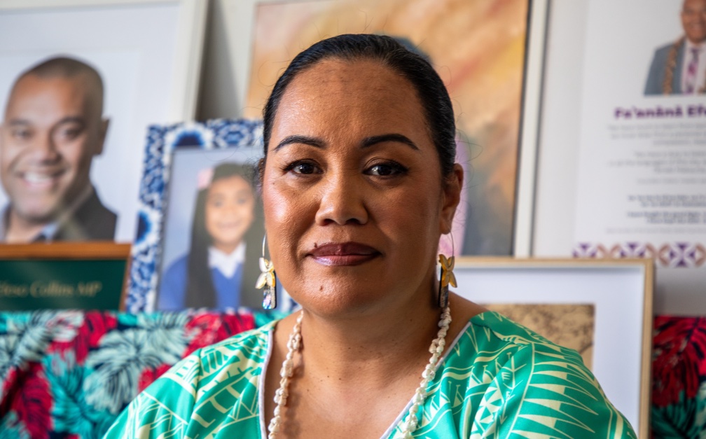 Vasa Fia Collins has opened up about the heartbreak of losing her husband. Photo / RNZ