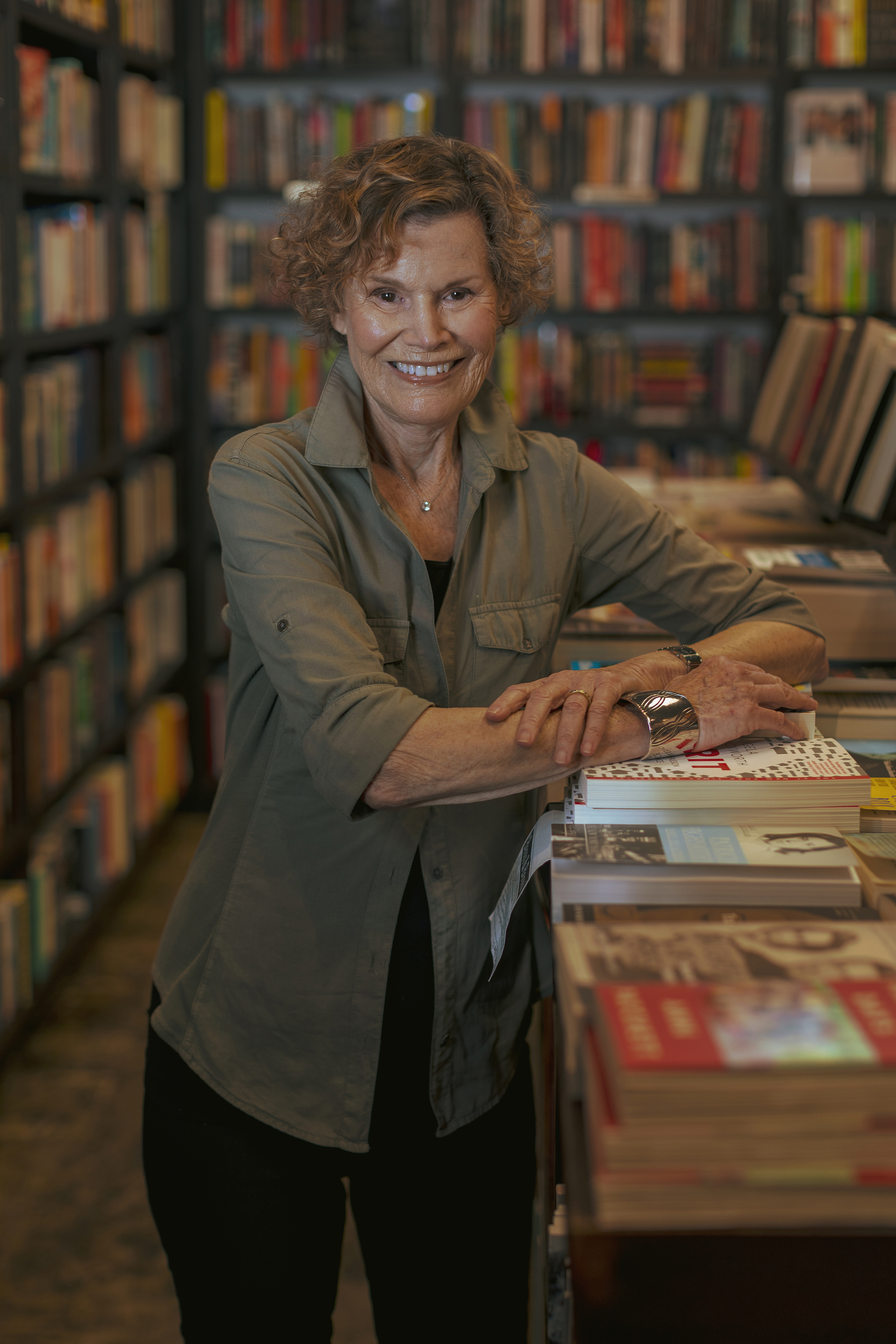 Judy Blume at her bookstore in Key West. Photo / Saul Martinez, The New York Times