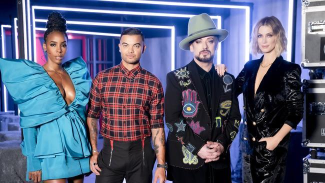 Boy George is a coach on The Voice.Photo / Supplied