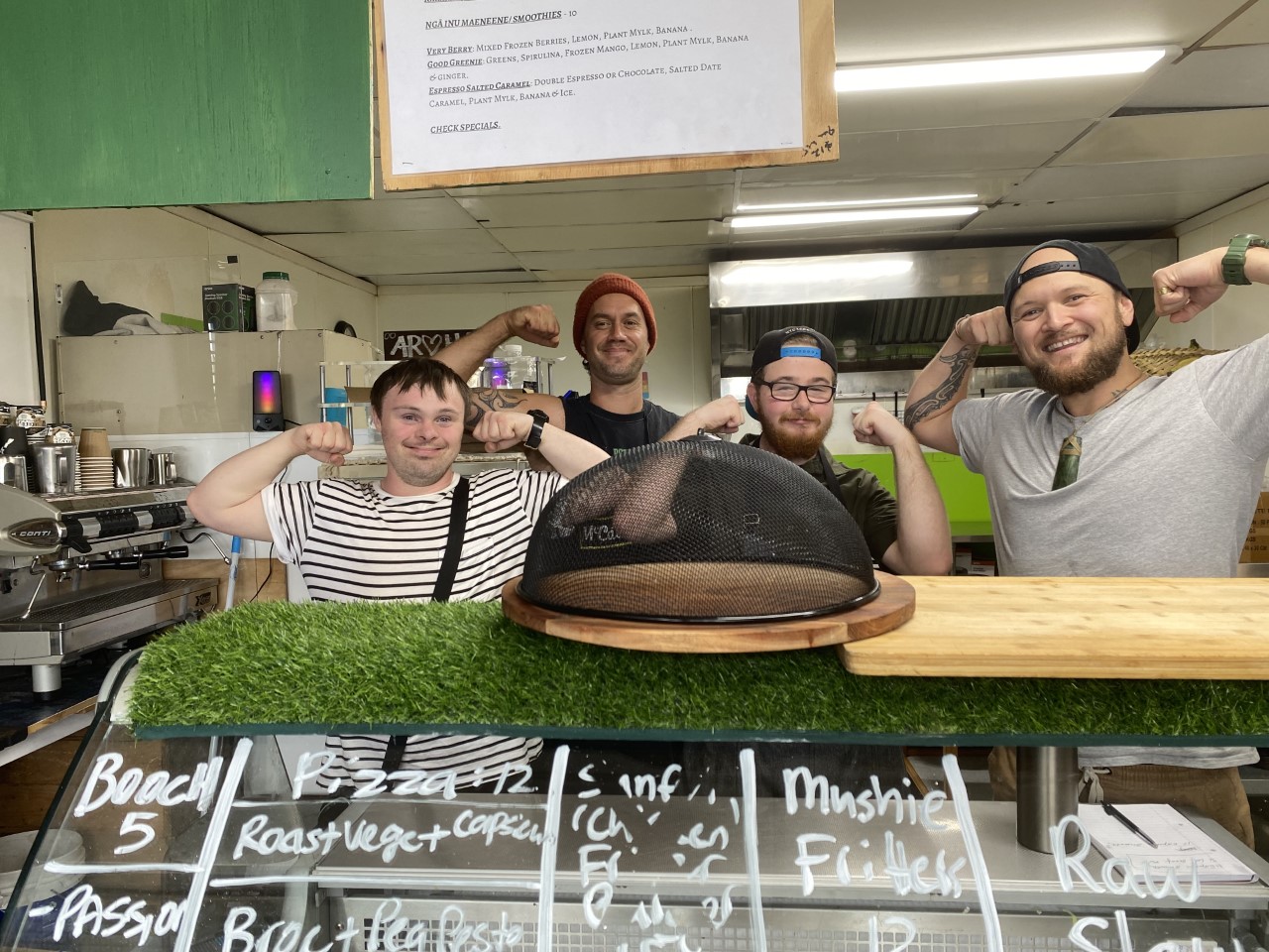 Zee Tana's kitchen up in Tikipunga is a popular place for locals to try some healthy food.