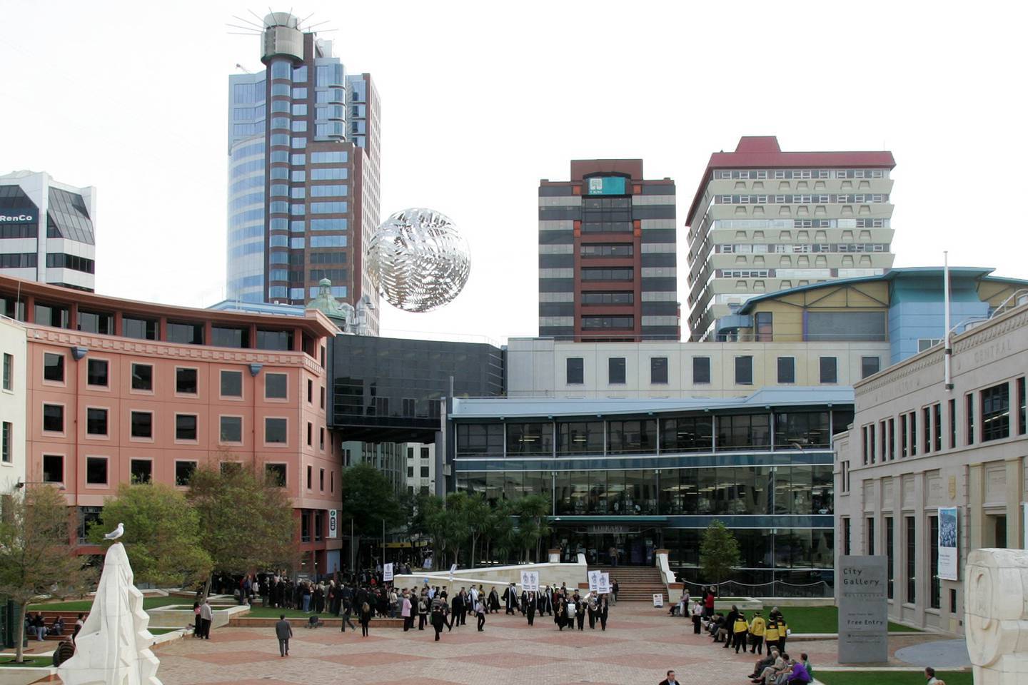 Te Ngakau Civic Square. Photo / Mark Mitchell 