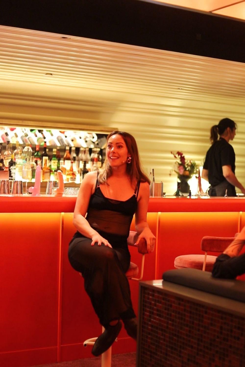 Melissa did an excellent job at fostering a space where everyone felt confident and comfortable to perform oral sex alongside complete strangers. Photo / Supplied