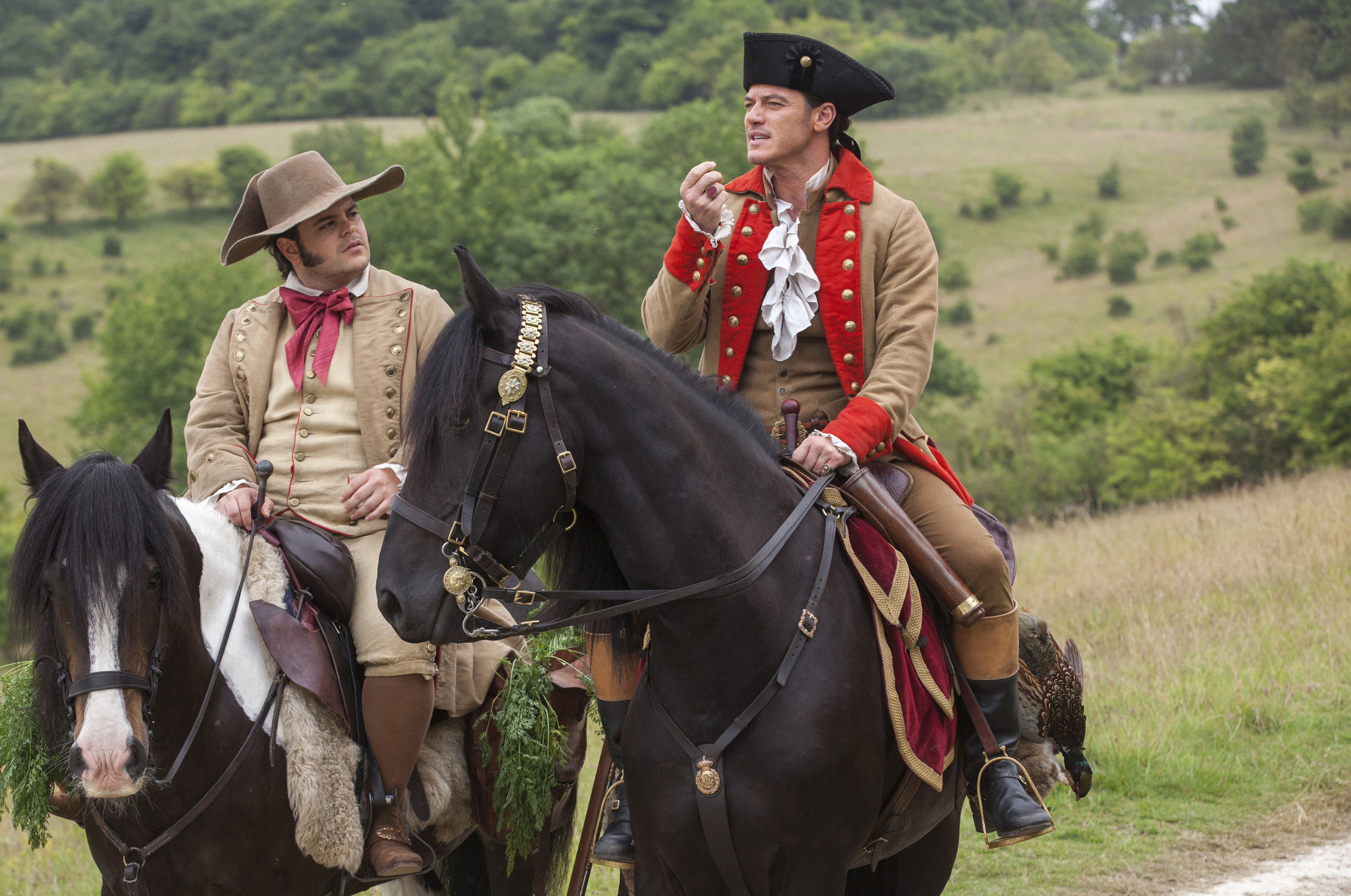 Josh Gad and Luke Evans in Beauty and the Beast. Photo / AP