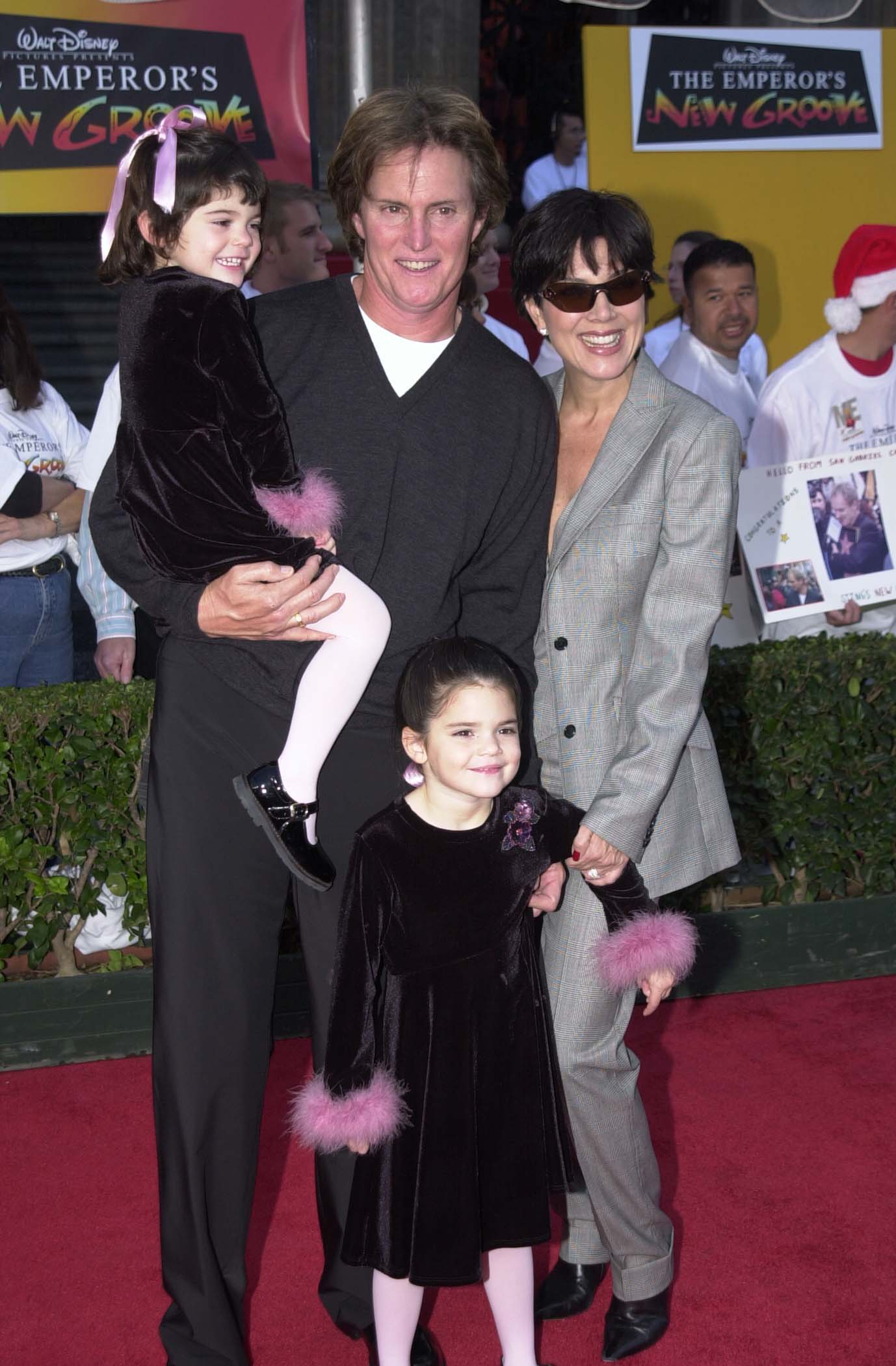 Kylie Jenner, Caitlyn (then Bruce) Jenner, Kris Jenner and Kendall Jenner. Photo / Getty Images