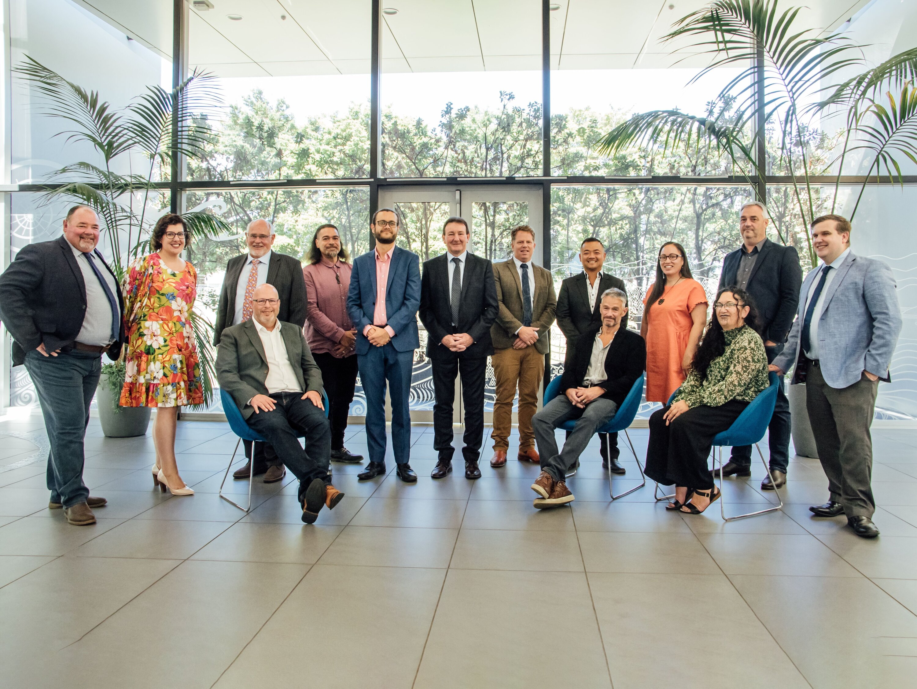 Horowhenua District Councillors: Standing: Ross Brannigan, chief executive Monique Davidson, David Allan (Deputy Mayor), Justin Tamihana, Rogan Boyle, Mayor Bernie Wanden, Paul Olsen, Alan Young, Piri-Hira Tukapua, Dr Jonathon Procter, Sam Jennings. Seated: Clinton Grimstone, Mike Barker, Nina Hori Te Pa.