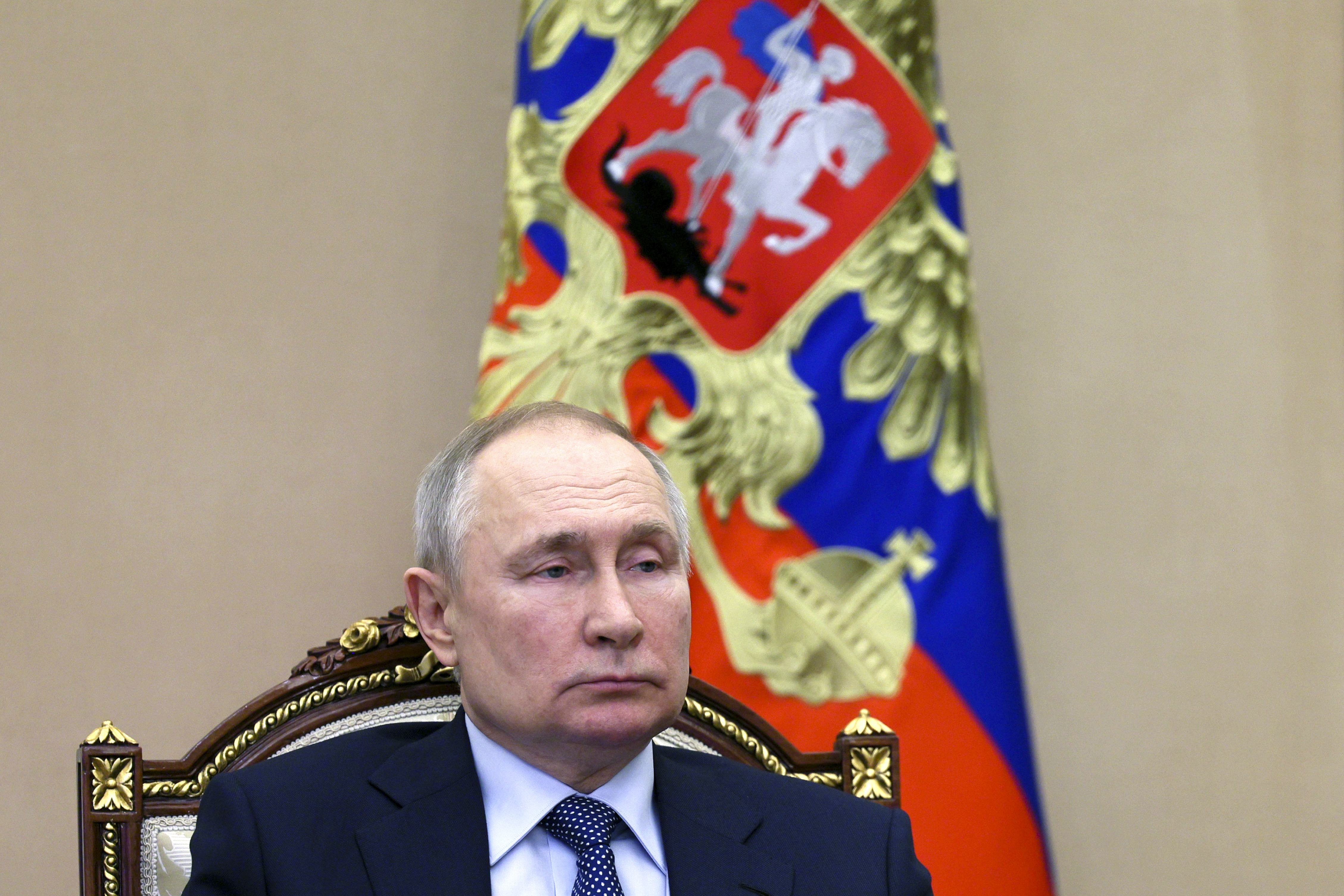 Russian President Vladimir Putin has signed a decree allowing the deportation from annexed Ukrainian territories of residents who refuse to become Russian citizens. Photo / AP