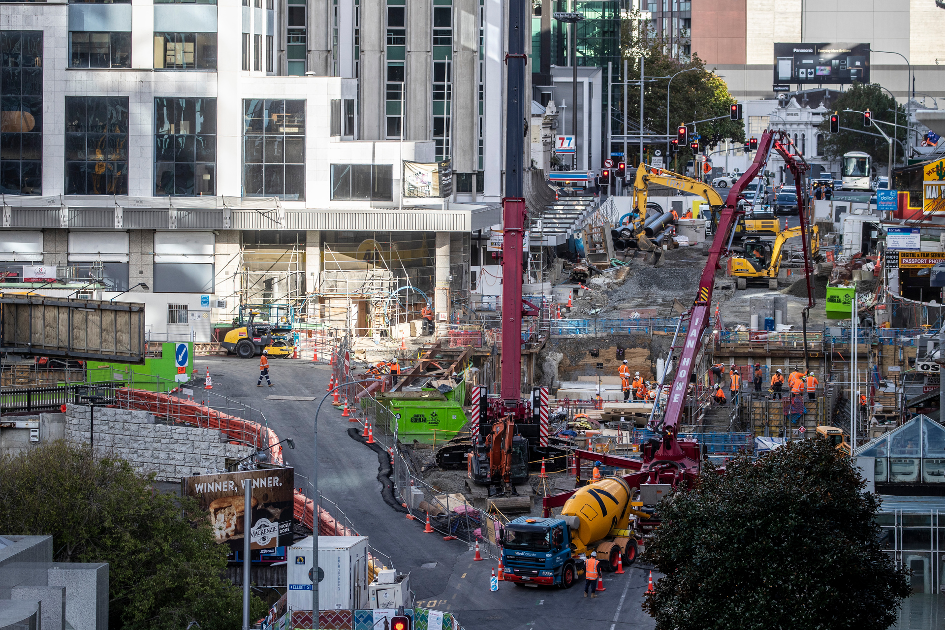 Auckland has climbed to 9th out of 30 cities showing progress to a more sustainable economy. Photo / Michael Craig