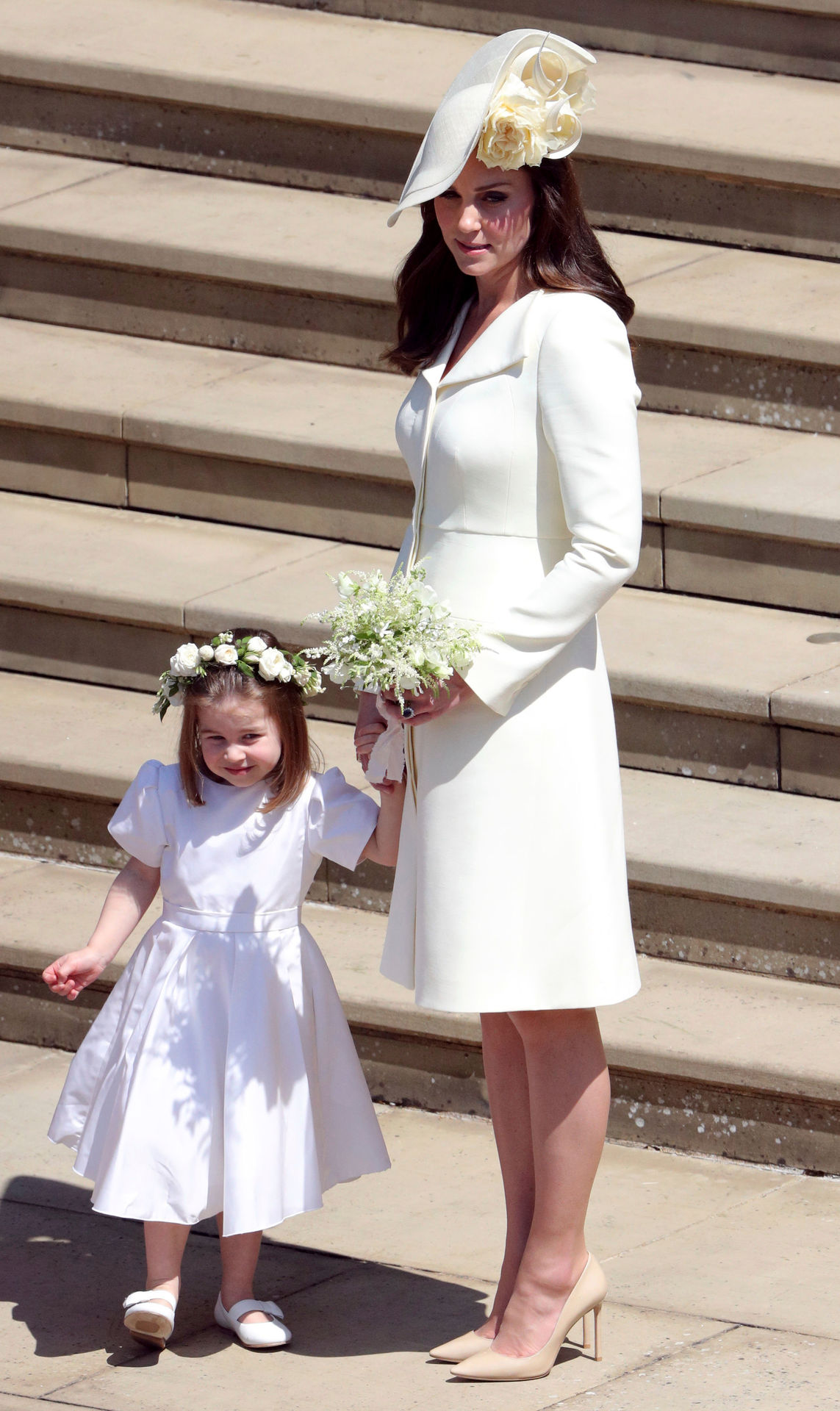 Another row took place between Meghan and Kate over the bridesmaids' dresses for the wedding, which reportedly did not fit properly. Photo / AP