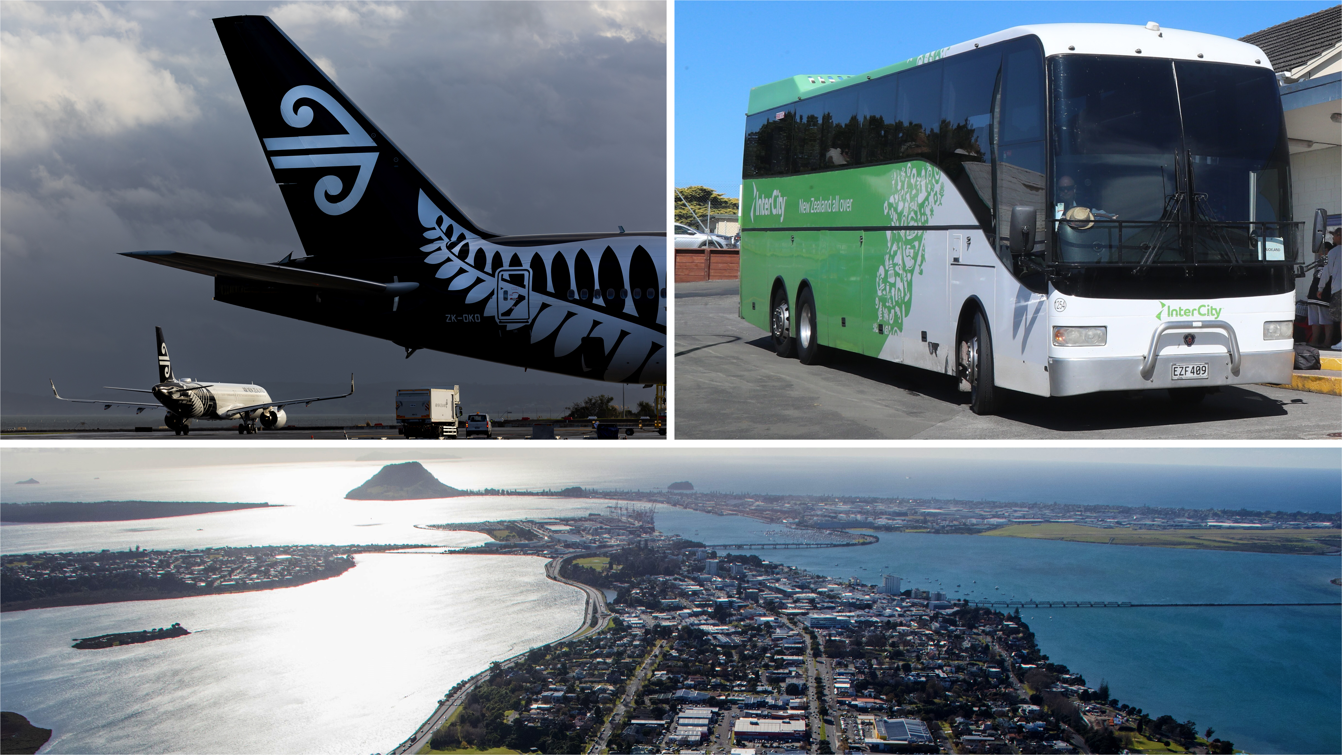 InterCity says the airfare furore shows its coaches can be superior options for travel on routes such as Auckland to Tauranga.
