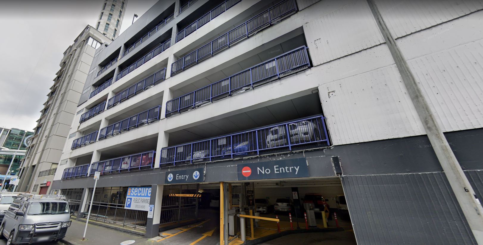 The car park ICD bought from SkyCity for the site of the country's tallest apartment tower. Photo / Google Maps