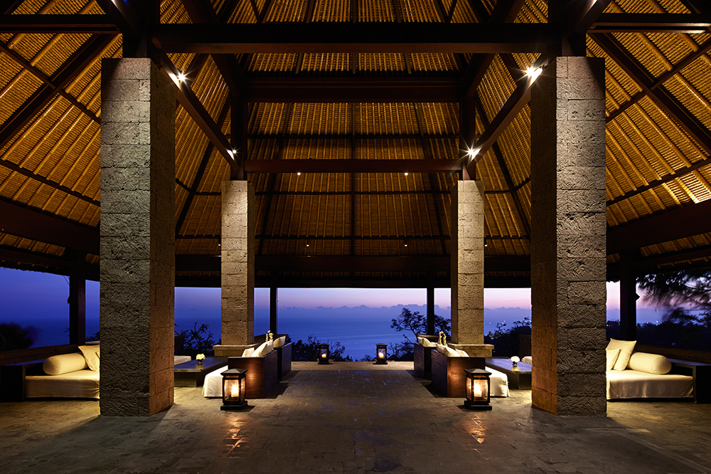 The Arrival Pavilion, like the rest of the resort, cleverly combines Balinese warmth and ease, with touches of Italian elegance and sophistication to create an environment that is effortlessly relaxed. Photo / Supplied