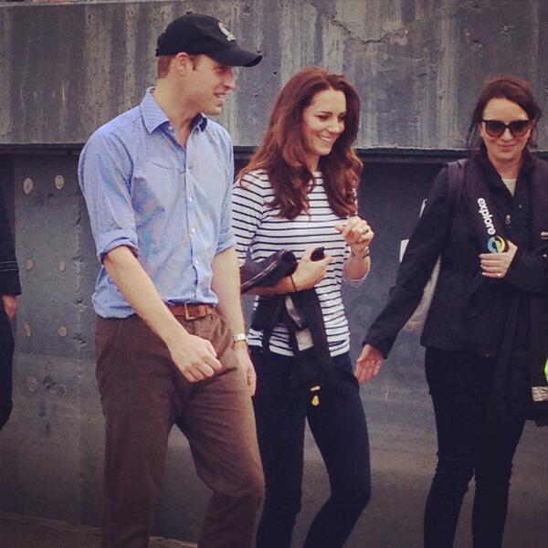 The Duke nd Duchess of Cambridge. Photo: Twitter/@GovGeneralNZ