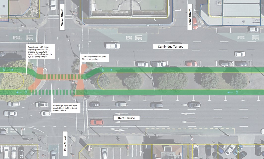 Part of the proposal from Myles Gazley. Image / Supplied
