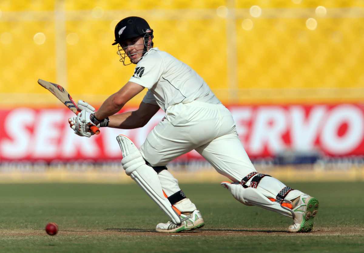 Kane Williamson on test debut. Photo / Photosport