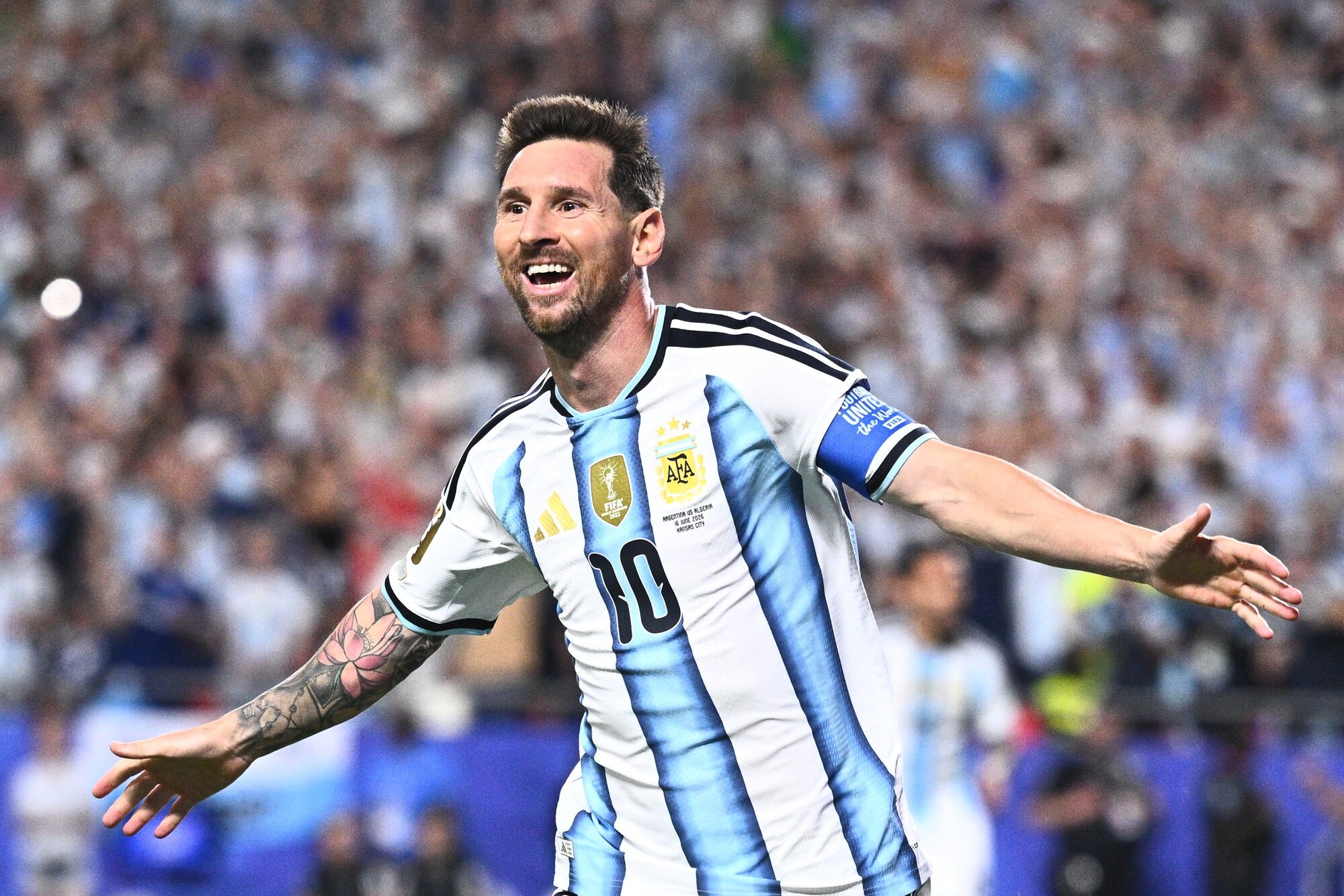 Argentina's Lionel Messi has been in top form at the Fifa World Cup. Photo / Getty