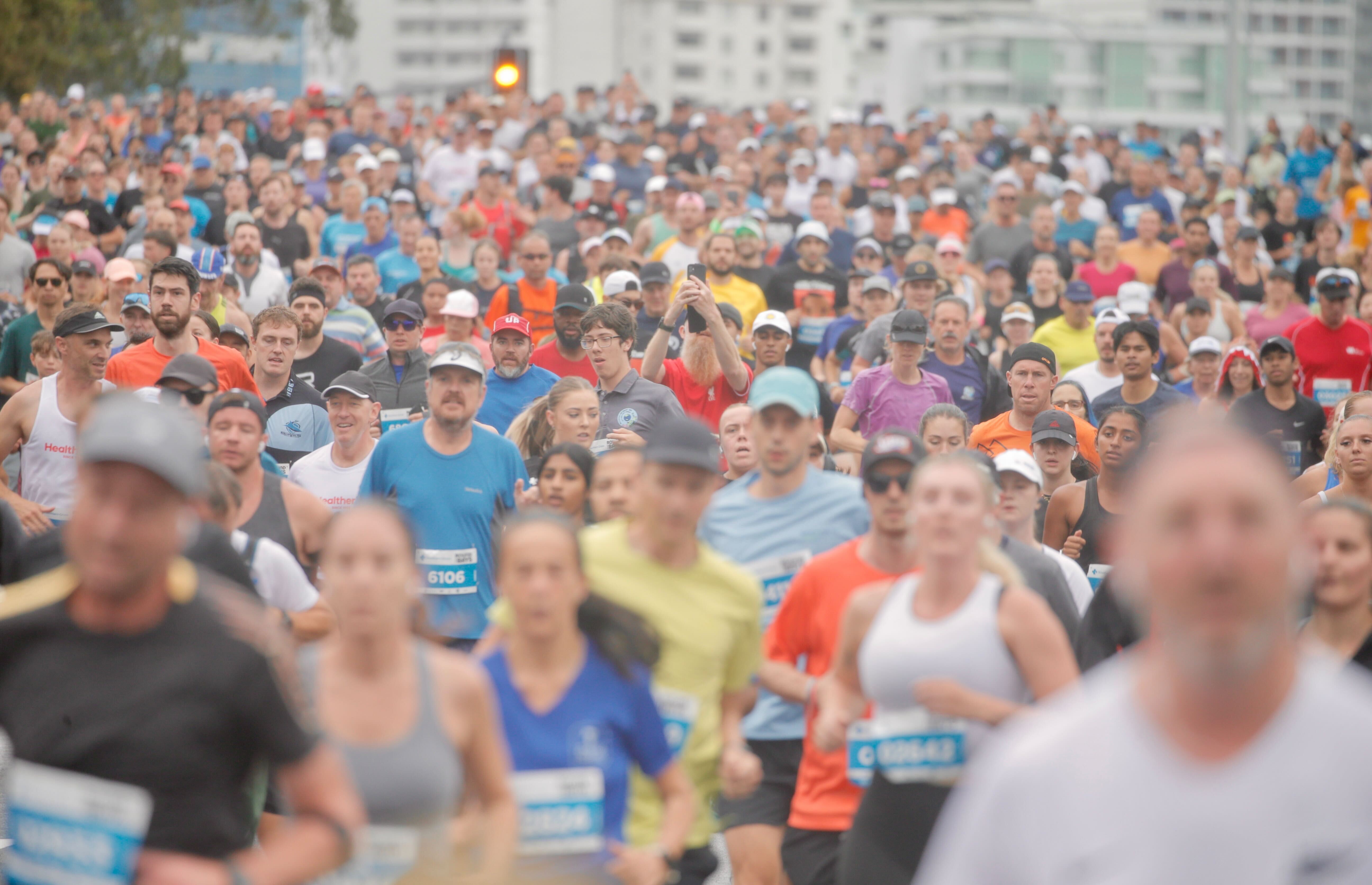 The run attracted participants of all ages and fitness abilities. Photo / Alex Burton