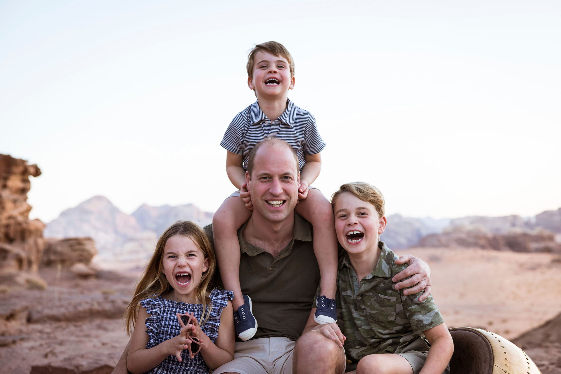 He may be the heir to the British throne, but Prince William’s children have a very informal nickname for their famous dad. Photo / AP