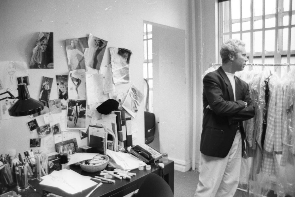 Michael Kors in his studio in New York, 1990. Photo / Getty Images