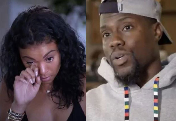 Comedian Kevin Hart spoke bluntly about his past mistakes, while his wife Eniko Parrish cried as she relived the dark period. Photo / Netflix