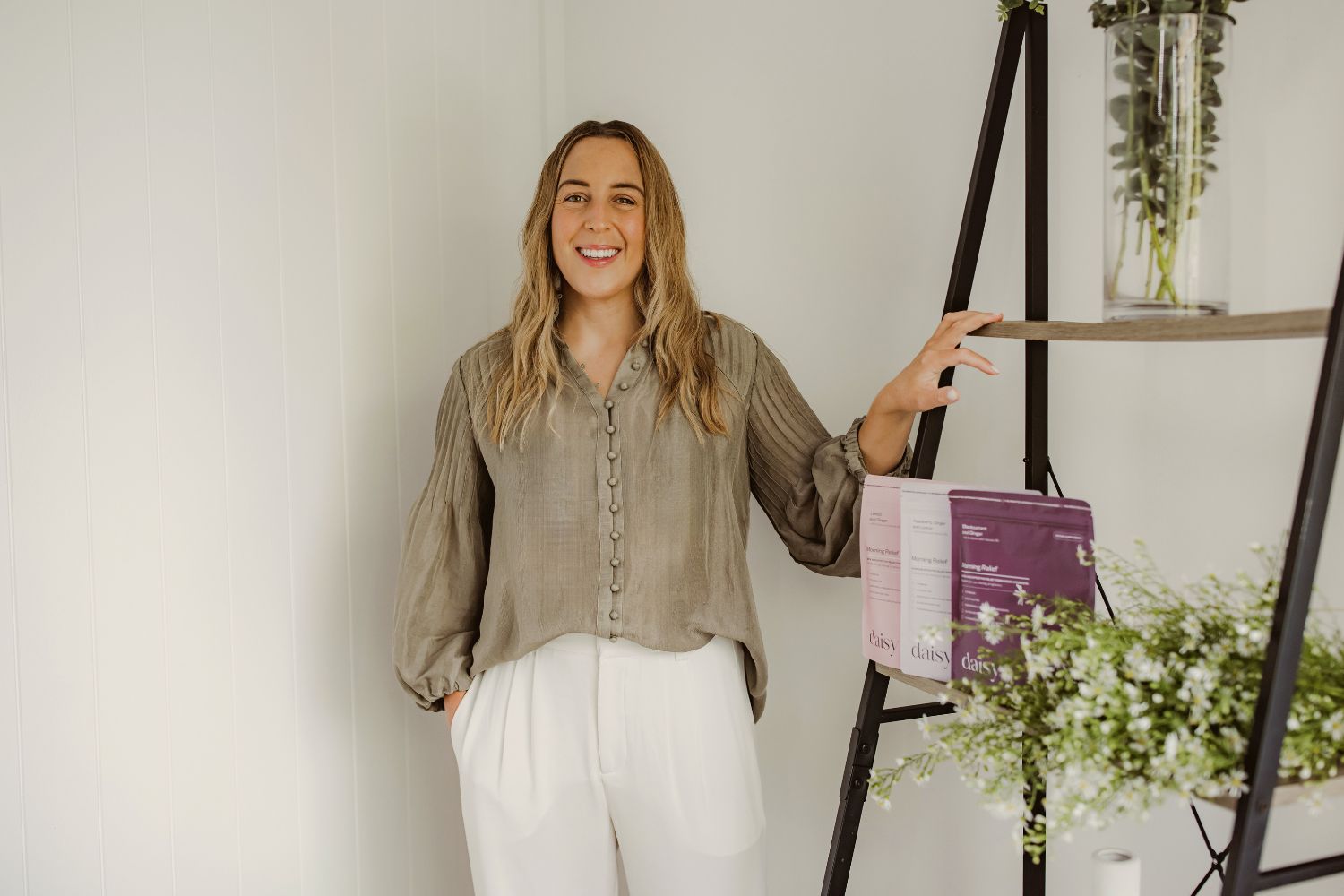 Daisy founder Emma Michelsen experienced hyperemesis gravidarum in both of her pregnancies.