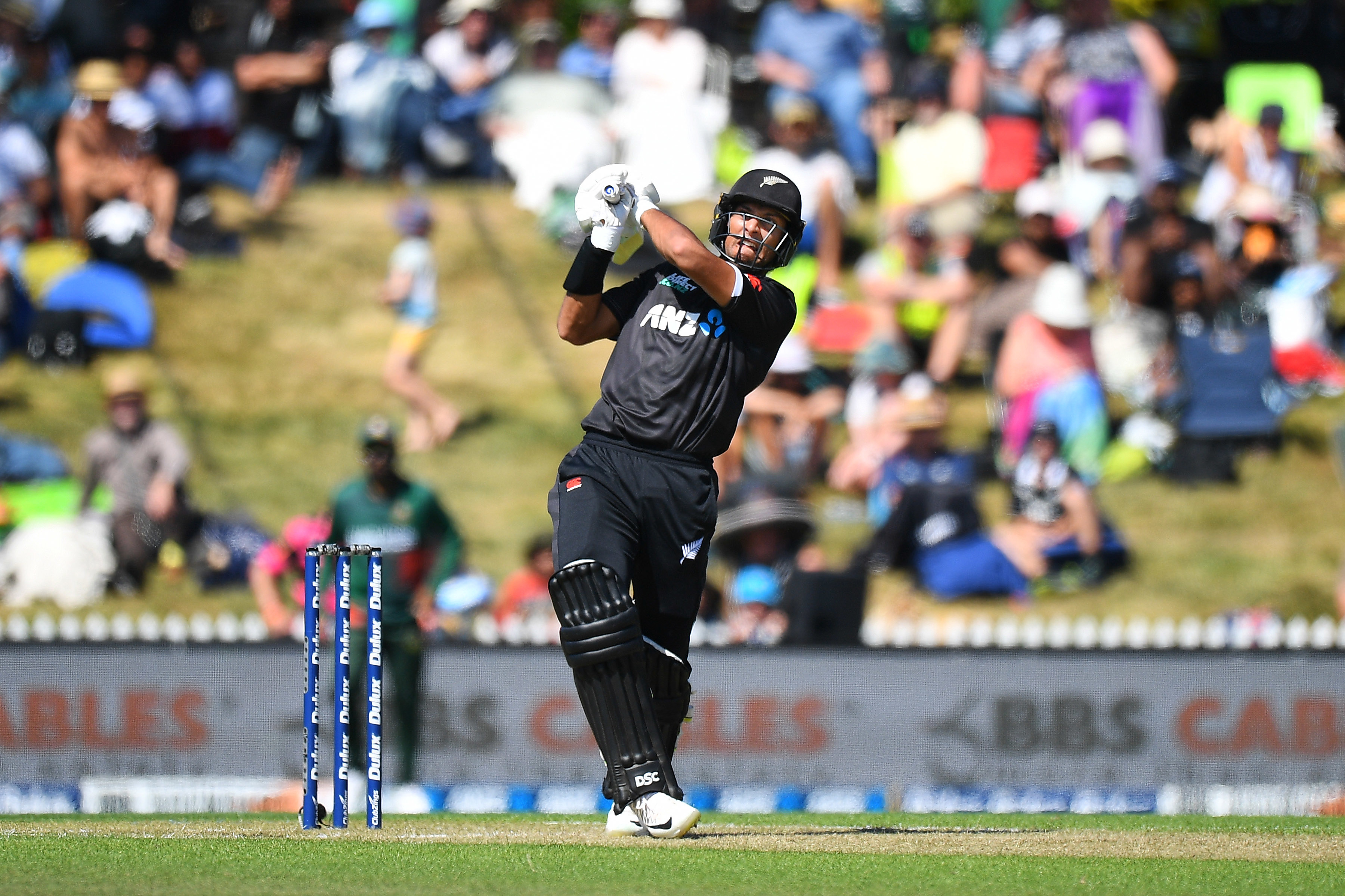Rachin Ravindra launched some powerful blows against Bangladesh during their tour of New Zealand. Photo / Photosport