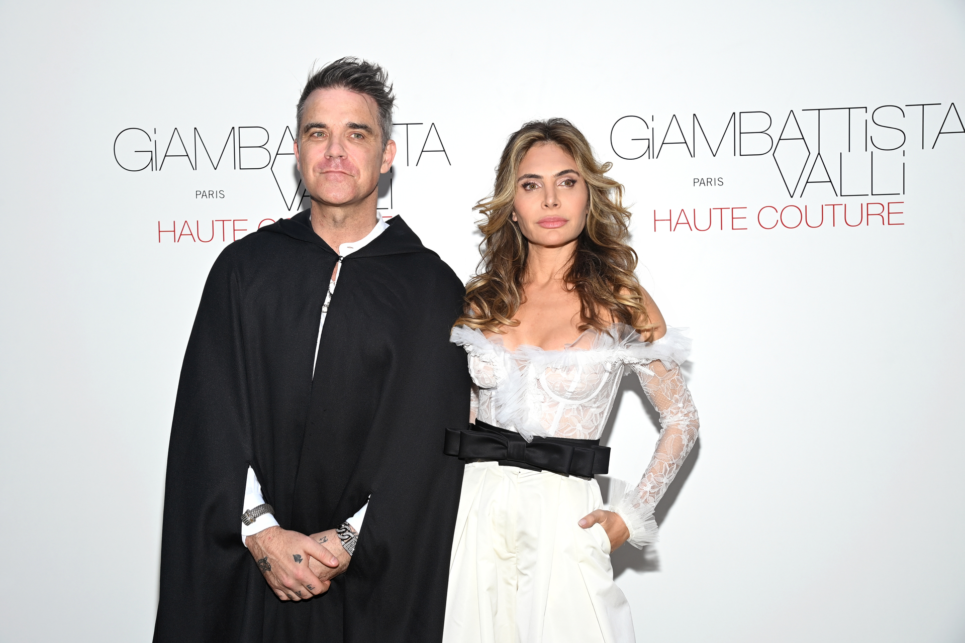 Robbie Williams and his wife Ayda Field Williams have four children together. Photo / Getty Images
