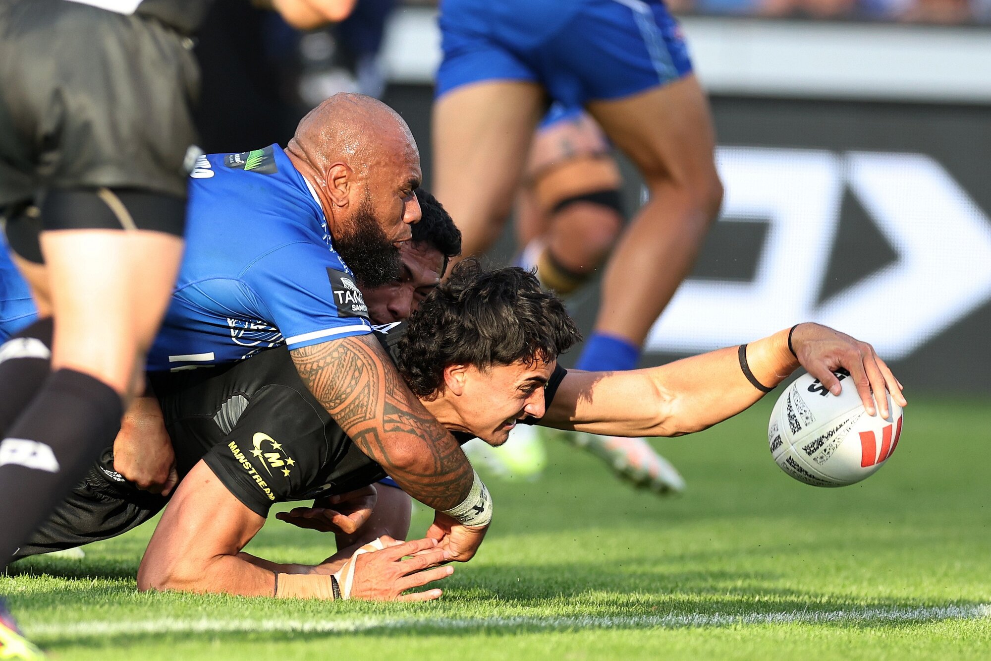 Casey McLean scored two brilliant tries for the Kiwis against Samoa in this year’s Pacific Championships. Photo / Photosport 