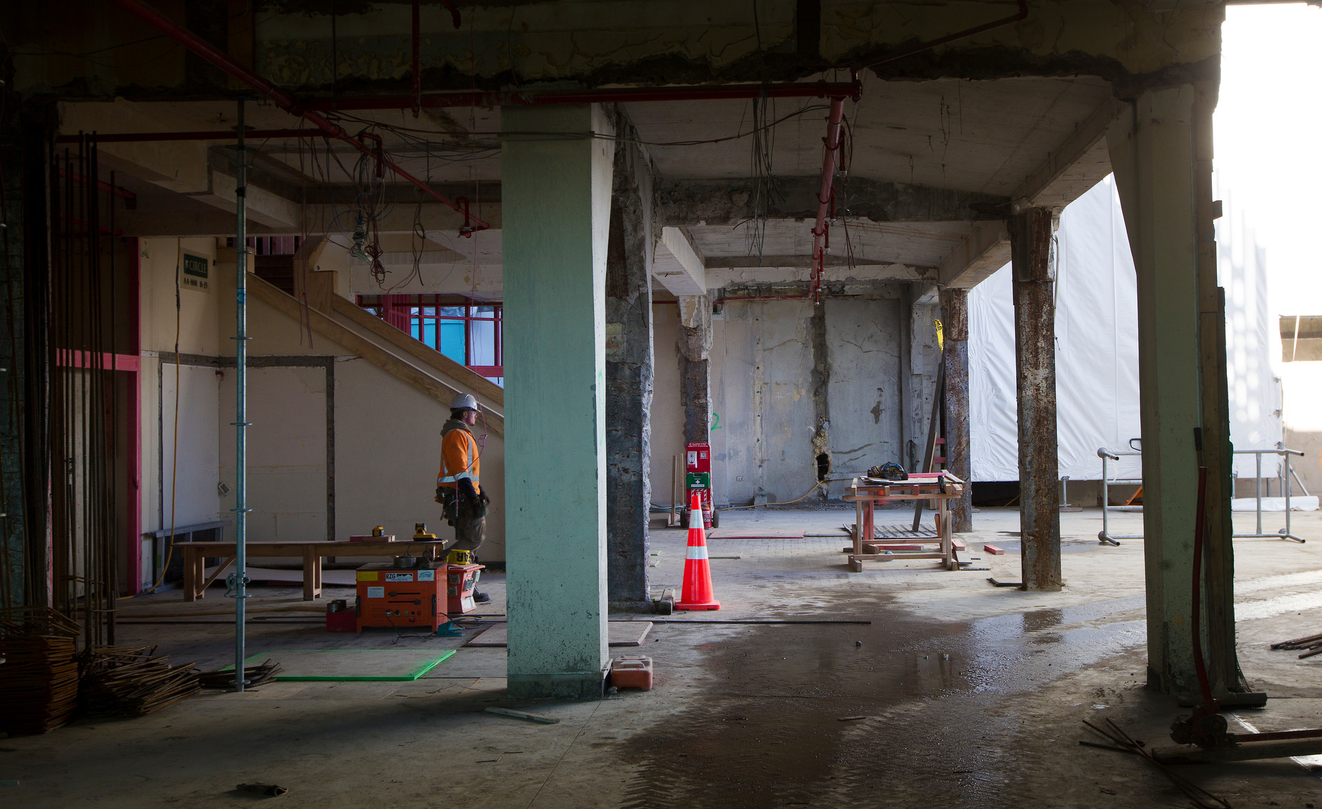 Inside the Sir Howard Morrison Performing Arts Centre on Friday. Photo / Ben Fraser