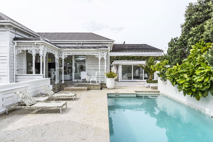 One of the properties on Jervois Rd, Herne Bay, Auckland