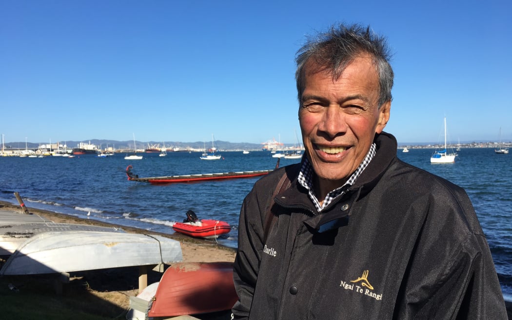 Charlie Tawhiao says the Government is trying to limit the use of te reo and reduce its mana. Photo: RNZ / Justine Murray