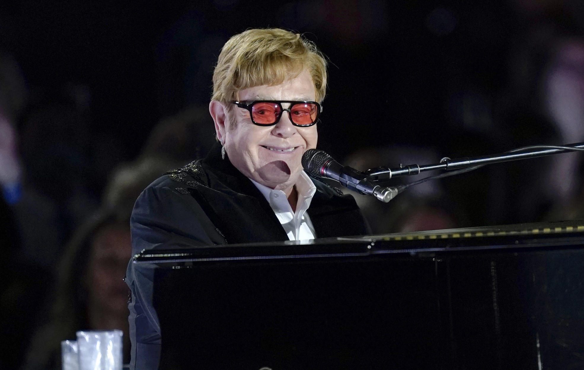 Sir Elton John has been sober for over 30 years. Photo / AP