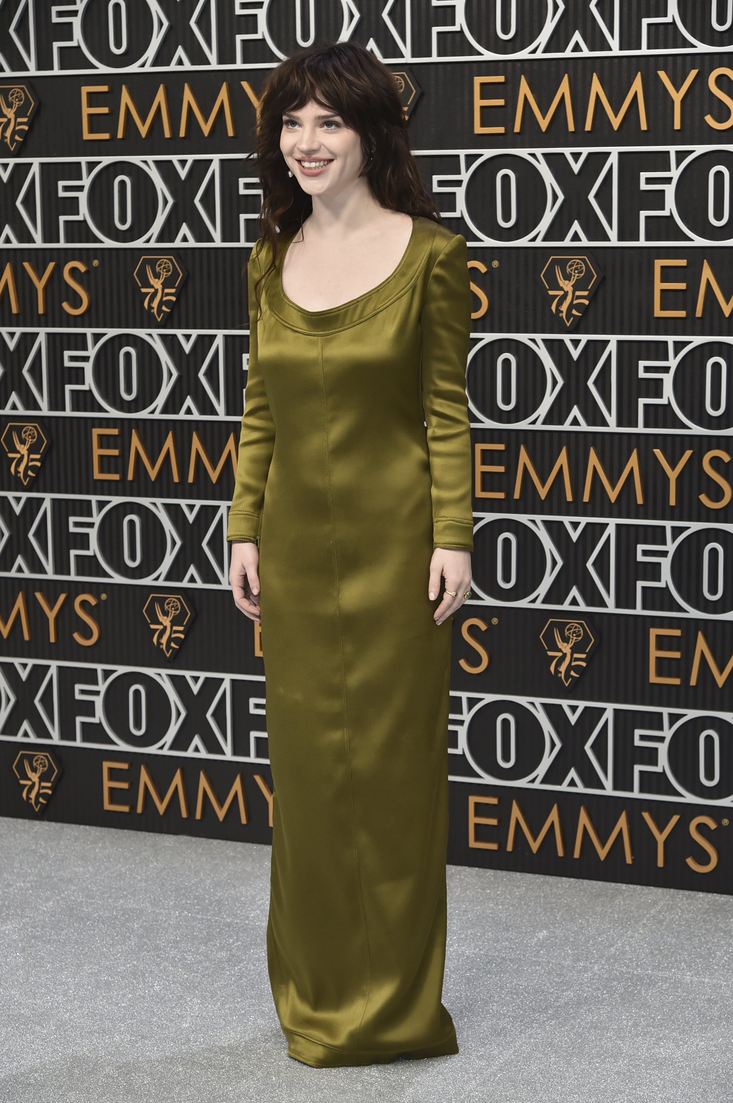 Sophie Thatcher attends the 75th Emmy Awards. Photo / AP