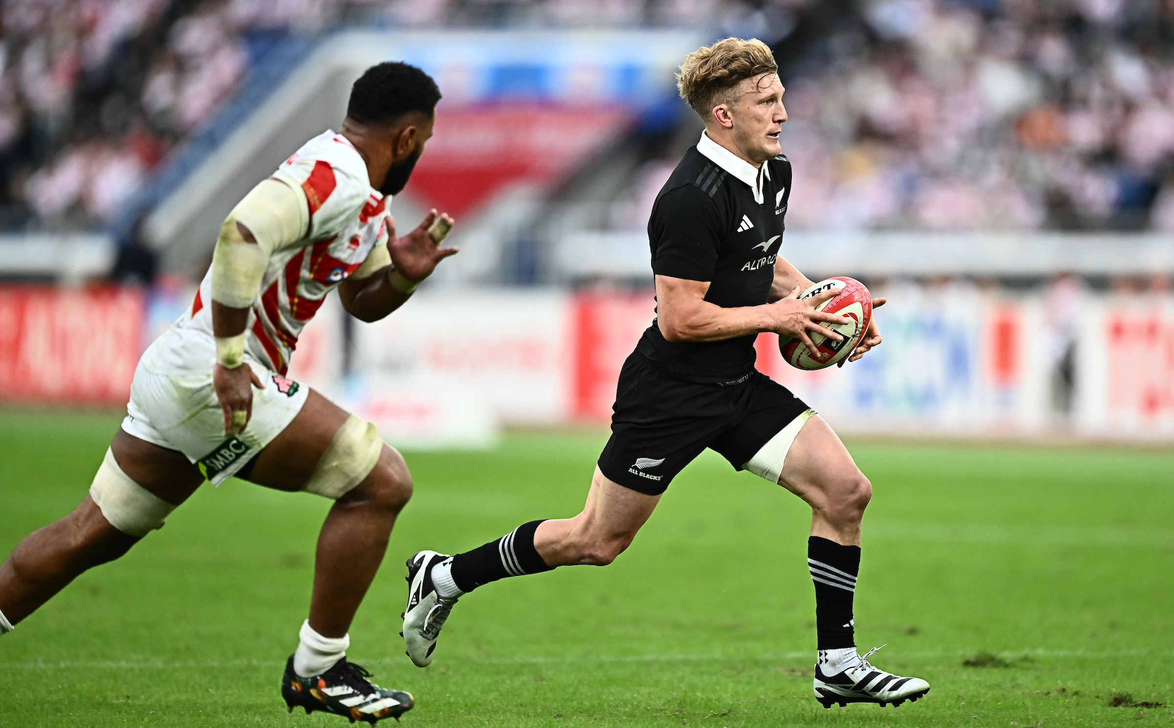 Damian McKenzie started against Japan last week. Photo / Photosport