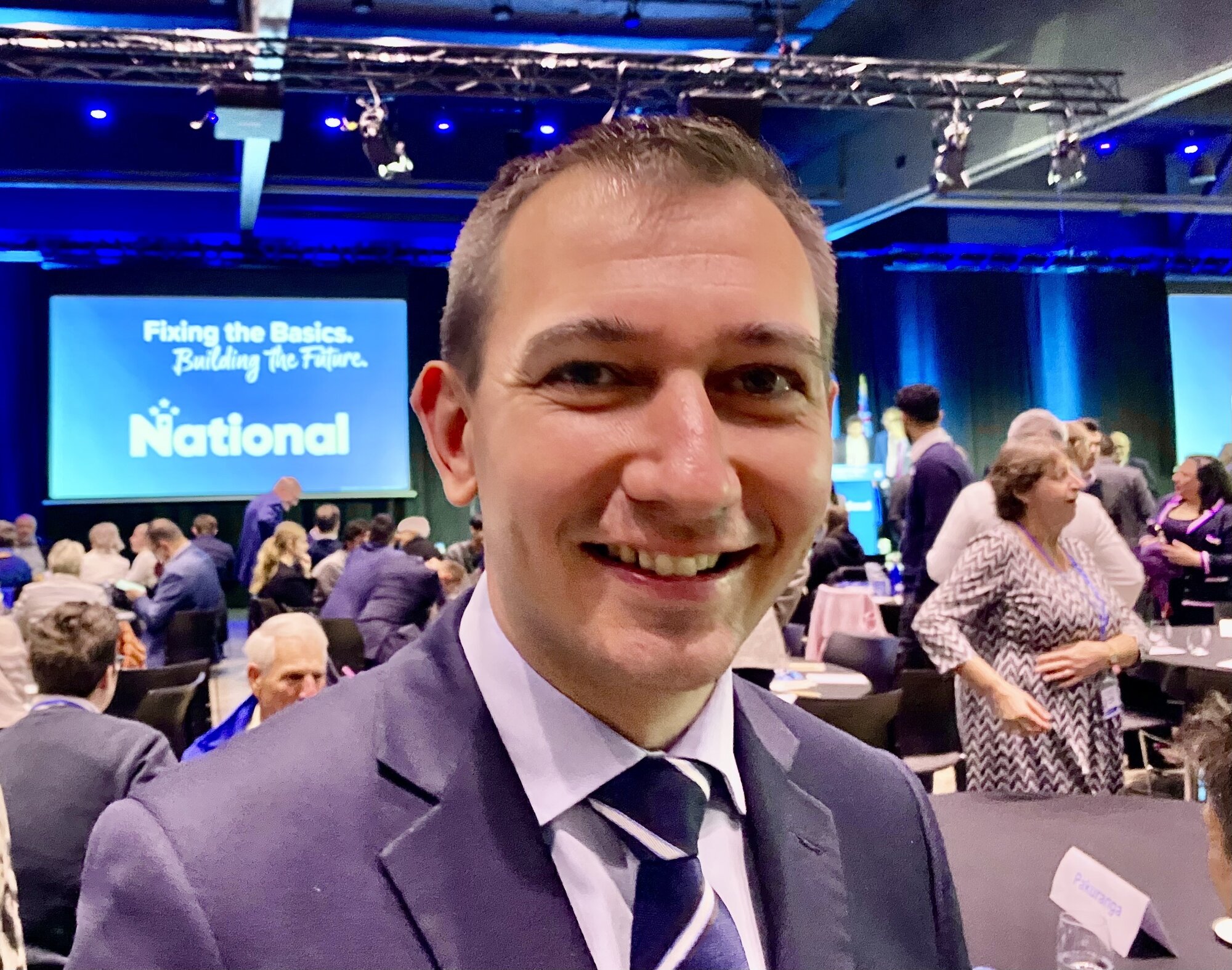Simeon Brown's comments at the National Party conference about squabbling children have irked David Seymour and Winston Peters. Photo / Audrey Young