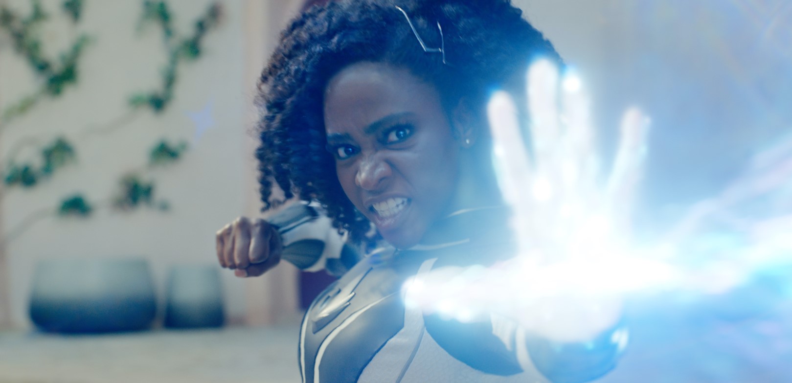 Teyonah Parris as Monica Rambeau aka Photon in The Marvels.