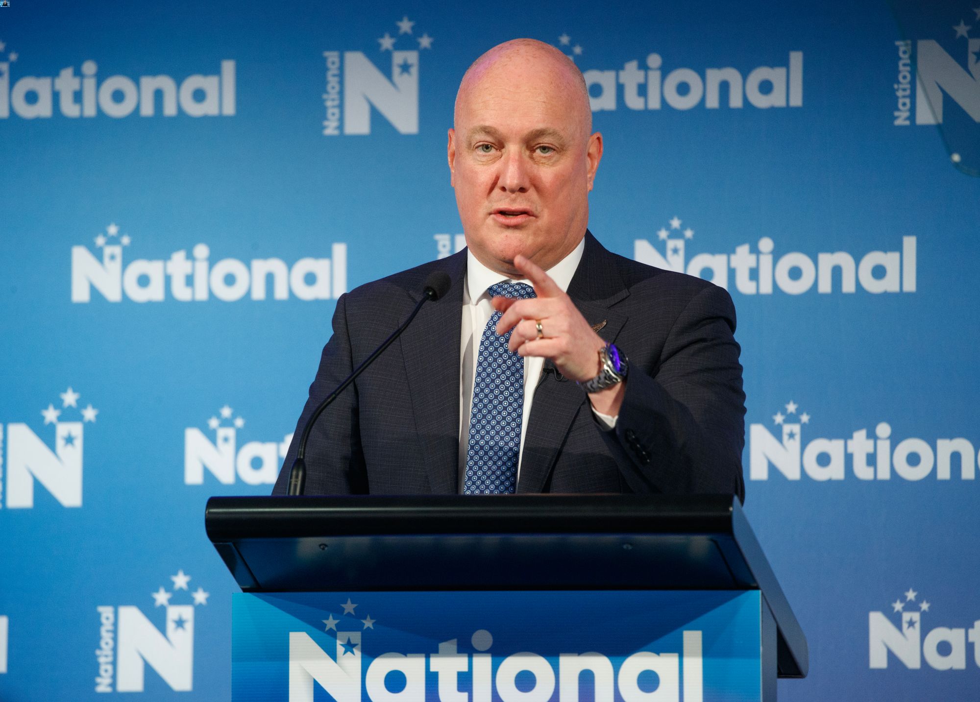 Prime Minister and National Party leader Christopher Luxon. Photo / Mark Mitchell