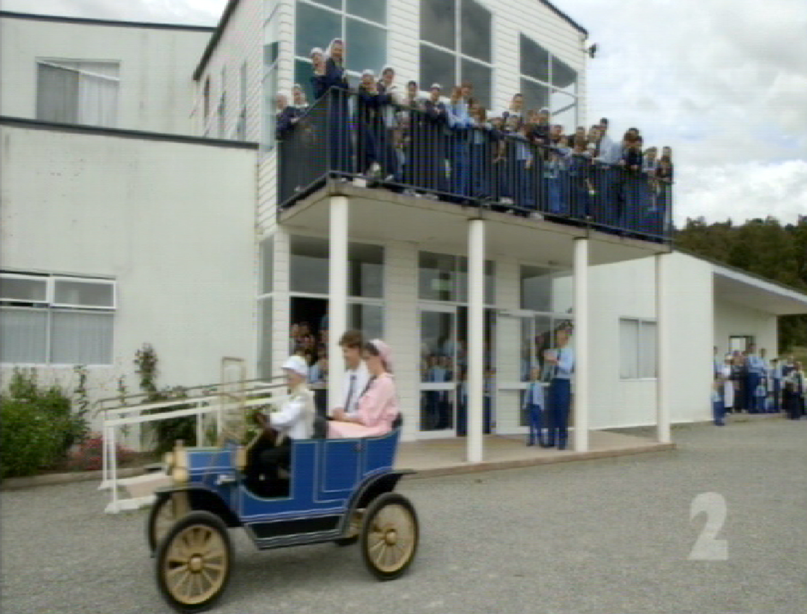 A Gloriavale couple on their wedding day appearing on the TVNZ documentary Gloriavale - Life and Death. Photo / Supplied TVNZ